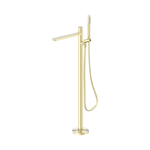 Nero Pure Ss316L Progressive Freestanding Bath Mixer - Brushed Gold