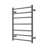 Nero Mecca 240V 7 Bar Heated Towel Ladder - Graphite