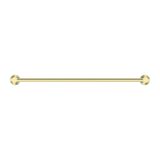 Nero Mecca Single Towel Rail 600Mm - Brushed Gold