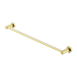 Nero Mecca Single Towel Rail 600Mm - Brushed Gold