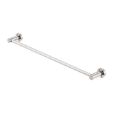 Nero Mecca Single Towel Rail 600Mm - Brushed Nickel