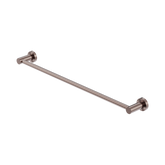 Mecca Single Nero Towel Rail 600mm - Brushed Bronze