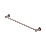 Mecca Single Nero Towel Rail 600mm - Brushed Bronze