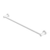 Nero Mecca Single Towel Rail 600Mm Matt White