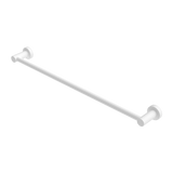 Nero Mecca Single Towel Rail 600Mm Matt White