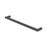 Nero Mecca 240V Single Heated Towel Rail - Graphite