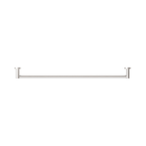 Nero Mecca Single Towel Rail 800Mm - Brushed Nickel