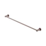 Nero Mecca Single Towel Rail 800Mm - Brushed Bronze