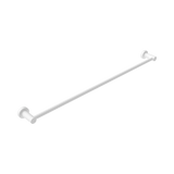 Nero Mecca Single Towel Rail 800Mm - Matte White