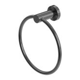 Nero Mecca Towel Ring Round - Gunmetal