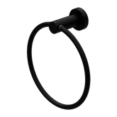 Nero Mecca Towel Ring Round - Matte Black