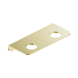 Nero Mecca Double Soap Bottle Holder - Brushed Gold