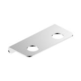 Nero Mecca Double Soap Bottle Holder - Chrome