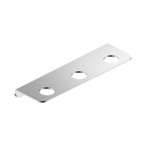 Nero Mecca Triple Soap Bottle Holder - Chrome