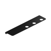 Nero Mecca Triple Soap Bottle Holder With Shelf - Matte Black
