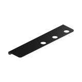 Nero Mecca Triple Soap Bottle Holder With Shelf - Matte Black