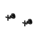 Nero X Plus Wall Top Assemblies (Pair) 35mm Cartridge - Matte Black