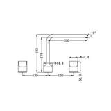 Nero Pearl Kitchen Set With Swivel Spout - Gunmetal Grey