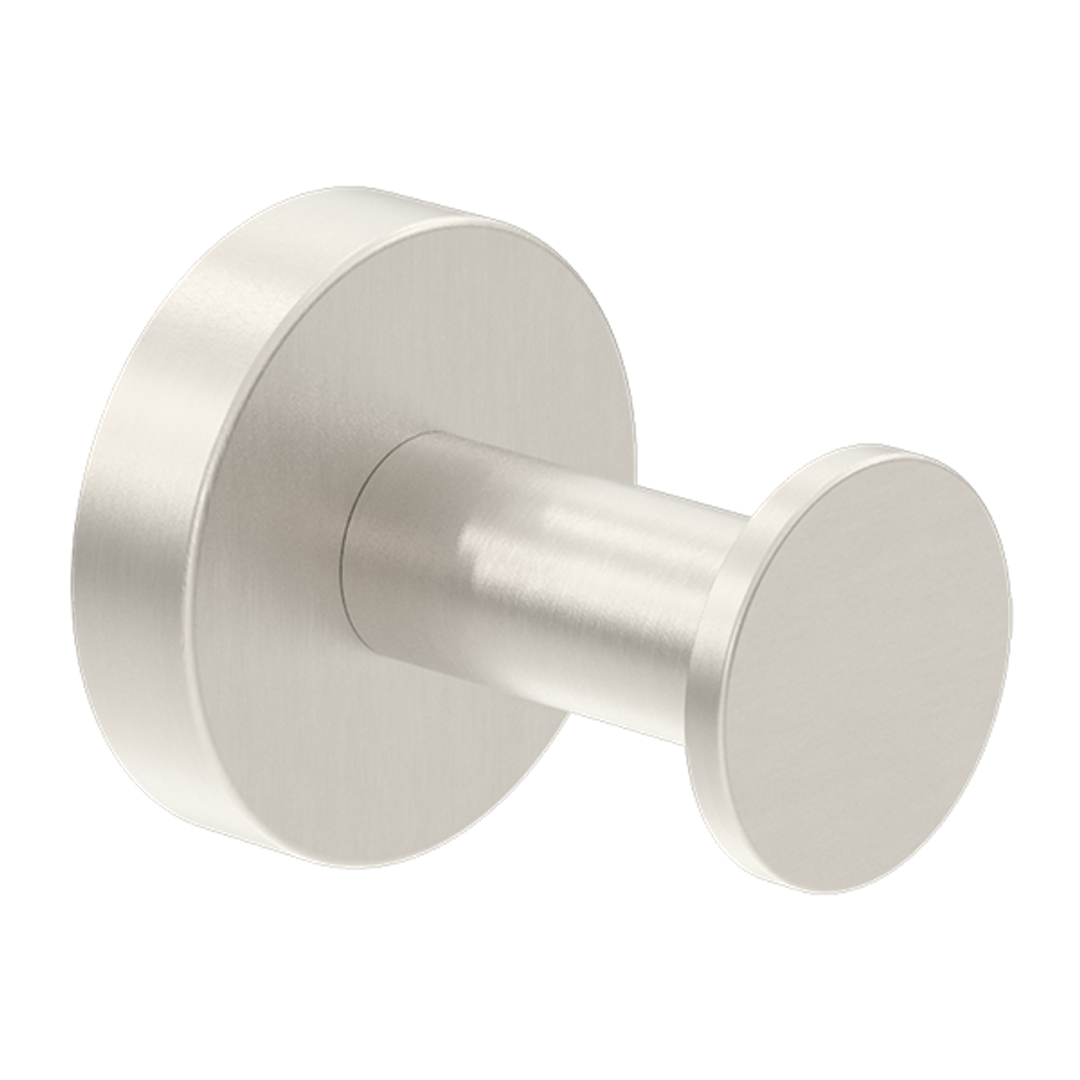 Nero Classic Robe Hook - Brushed Nickel
