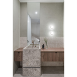 Mecca Hob Basin Nero Mixer Round Swivel Spout - Brushed Bronze