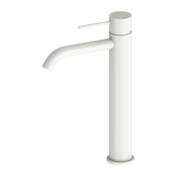Mecca Tall Basin Nero Mixer - Matt White