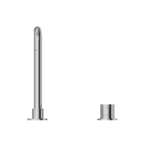 Mecca Hob Basin Nero Mixer Square Spout - Chrome