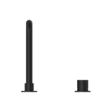 Mecca Hob Basin Nero Mixer Square Spout - Matt Black