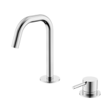 Nero Mecca Hob Baisn Mixer Set Edge Spout - Chrome