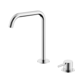 Nero Mecca Hob Bath/Kitchen Mixer Set Edge Spout - Chrome