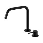 Nero Mecca Hob Bath/Kitchen Mixer Set Edge Spout II - Matte Black