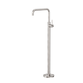 Mecca Freestanding Bath Nero Mixer Square Shape - Brushed Nickel