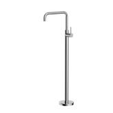 Mecca Freestanding Bath Nero Mixer Square Shape - Chrome