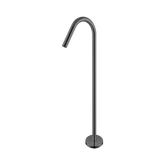 Nero Mecca Freestanding Bath Spout Only - Graphite