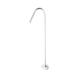 Nero Mecca Freestanding Bath Spout Only - Matte White