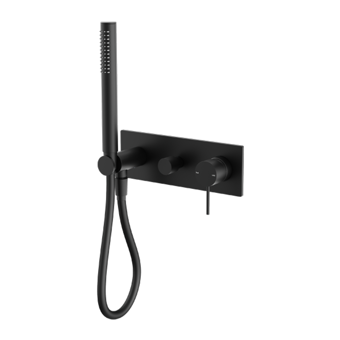 Nero Mecca Shower Mixer Diverter System - Matte Black