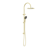 Nero Mecca Twin Shower With Air Shower II - Brushed Gold Nr221905Hbg