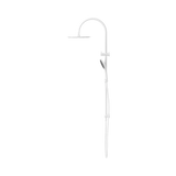 Nero Mecca Twin Shower With Air Shower II - Matte White Nr221905Hmw