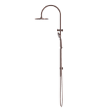 Mecca Twin Nero Shower With Opal Nero Shower - Brushed Bronze
