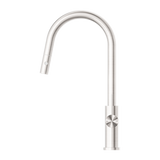 Mecca Pull Out Sink Nero Mixer W/ Vegie Spray - Brushed Nickel