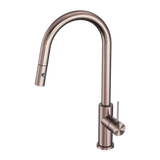 Mecca Pull Out Sink Nero Mixer With Vegie Spray Function - Brushed Bronze