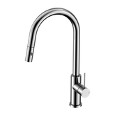 Mecca Pull Out Sink Nero Mixer With Vegie Spray - Chrome