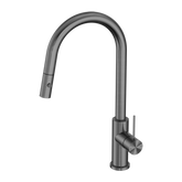 Mecca Pull Out Sink Nero Mixer With Vegie Spray - Gunmetal