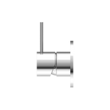 Mecca Shower Nero Mixer Handle Up 80mm Plate - Chrome