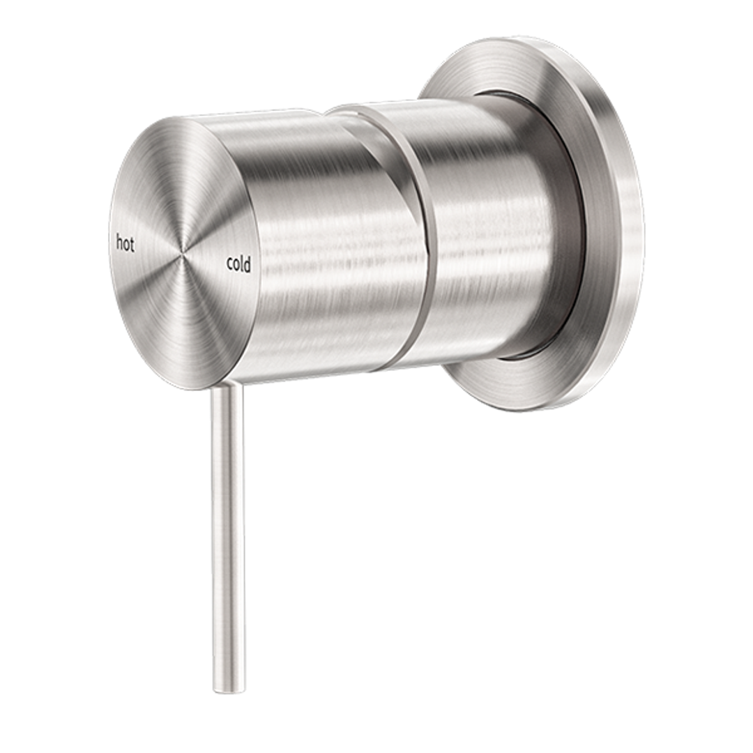 Nero Mecca Shower Mixer 60mm Plate - Brushed Nickel Nr221911Hbn