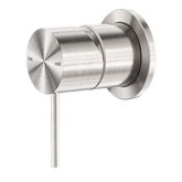 Mecca Shower Nero Mixer 60mm Plate - Brushed Nickel