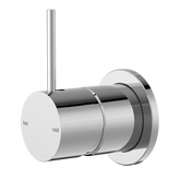 Mecca Shower Nero Mixer 60mm Handle Up Plate - Chrome