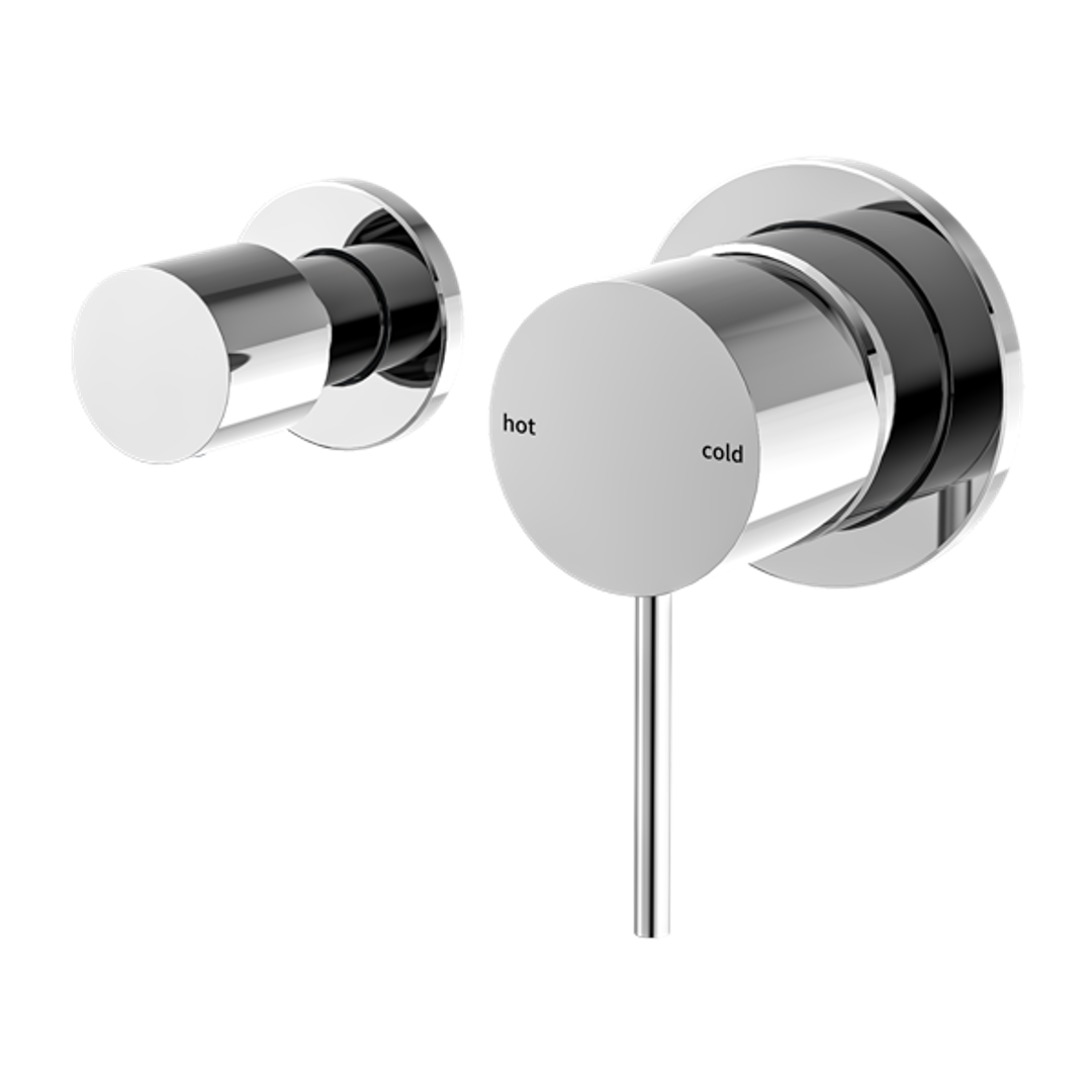 Nero Mecca Shower Mixer With Horizontal 2 Way Divertor - Chrome