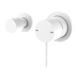 Mecca Shower Nero Mixer With Horizontal 2 Way Divertor - Matt White