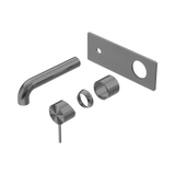 Nero Mecca Wall Basin/Bath Mixer 120Mm Trim Kits Only - Gunmetal