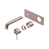 Mecca Wall Basin/Bath Nero Mixer 185mm Trim Kits Only - Brushed Bronze